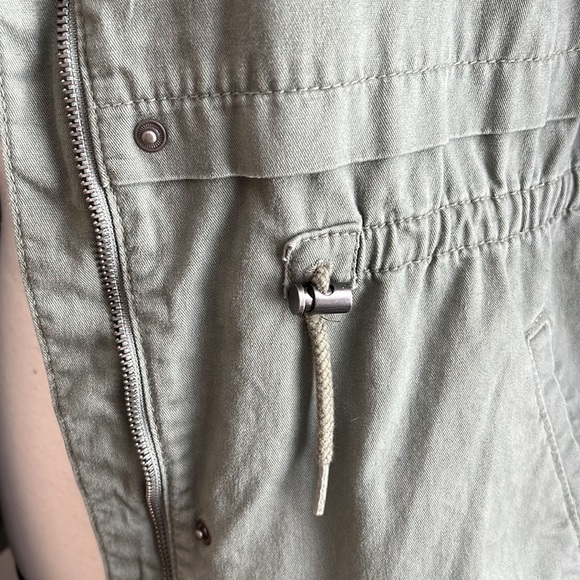 Girls Old Navy Khaki Field Jacket - Size 14 - Picture 5 of 8